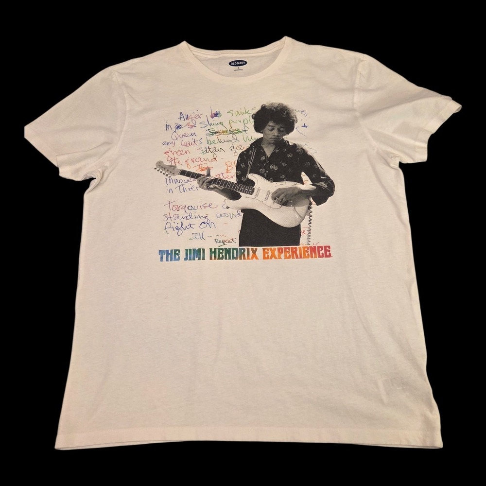 Jimi Hendrix Experience Graphic Tee Mens Medium